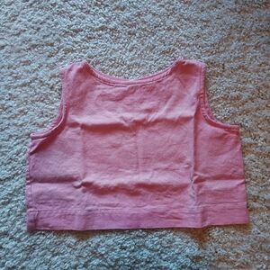 Shelter Lou Tank Bubblegum Linen